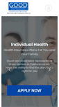 Mobile Screenshot of goodhealthquotes.com