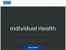 Tablet Screenshot of goodhealthquotes.com